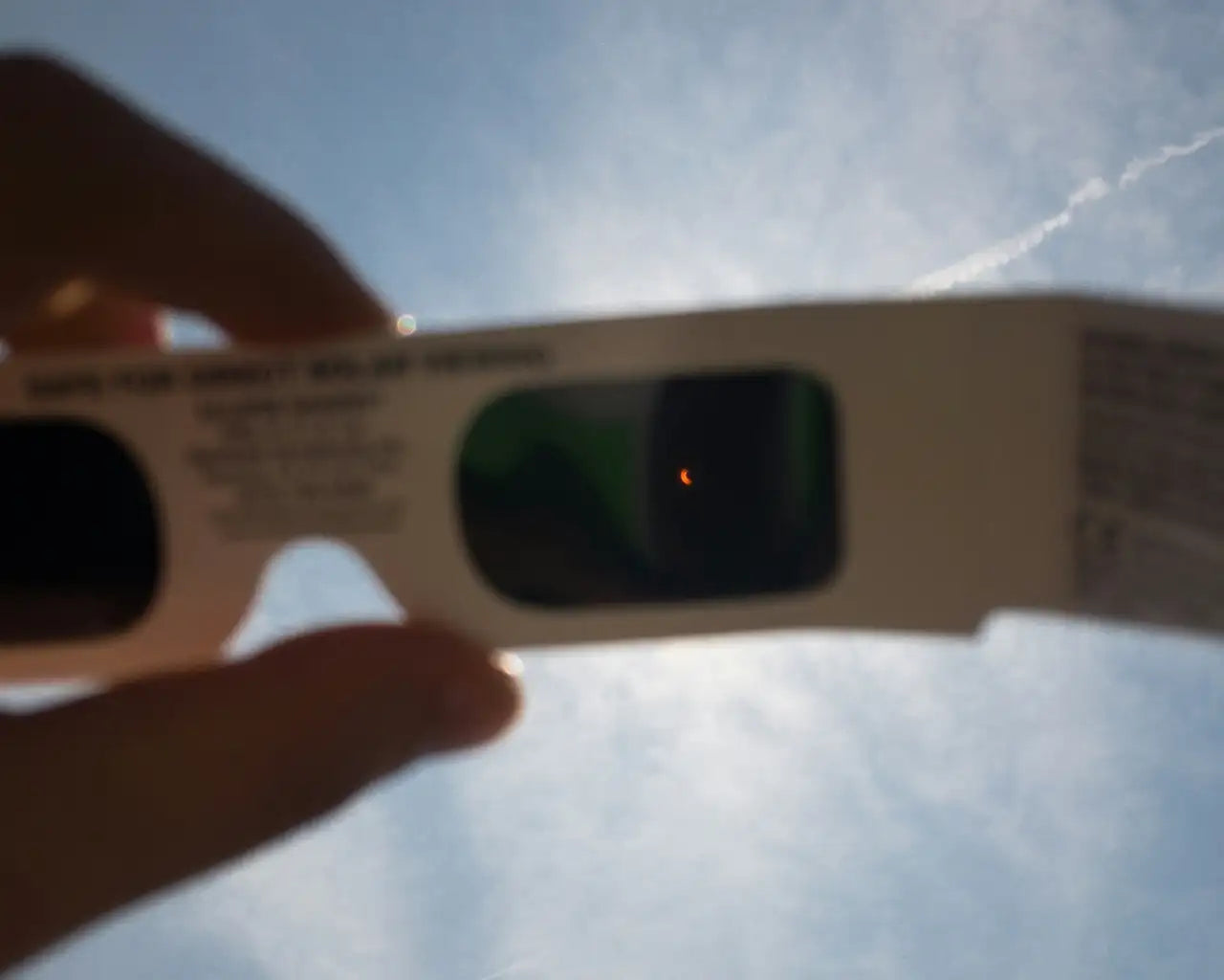 Solar eclipse glasses