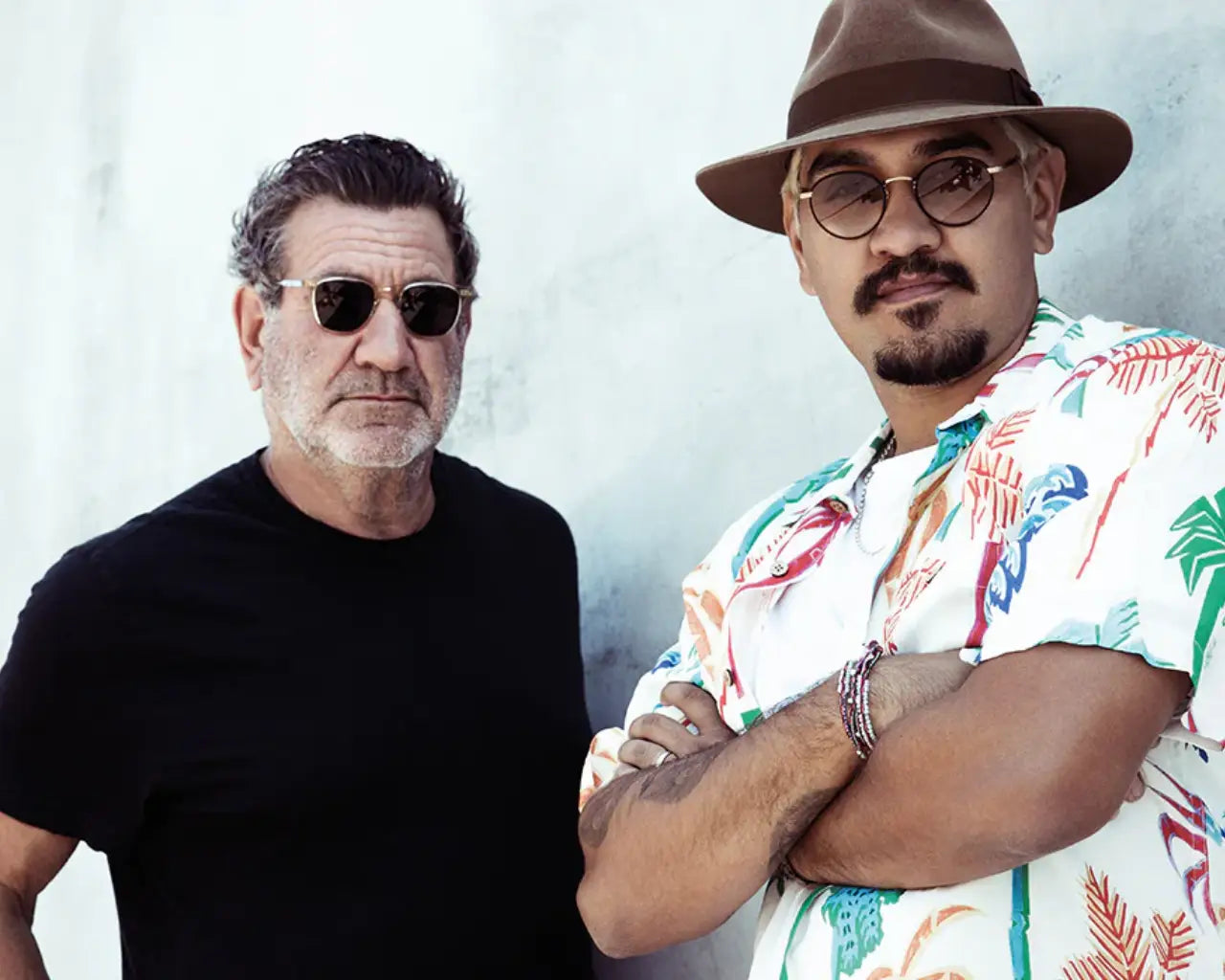 Larry Leight and Garrett Leight of the luxury eyewear brand Mr. Leight