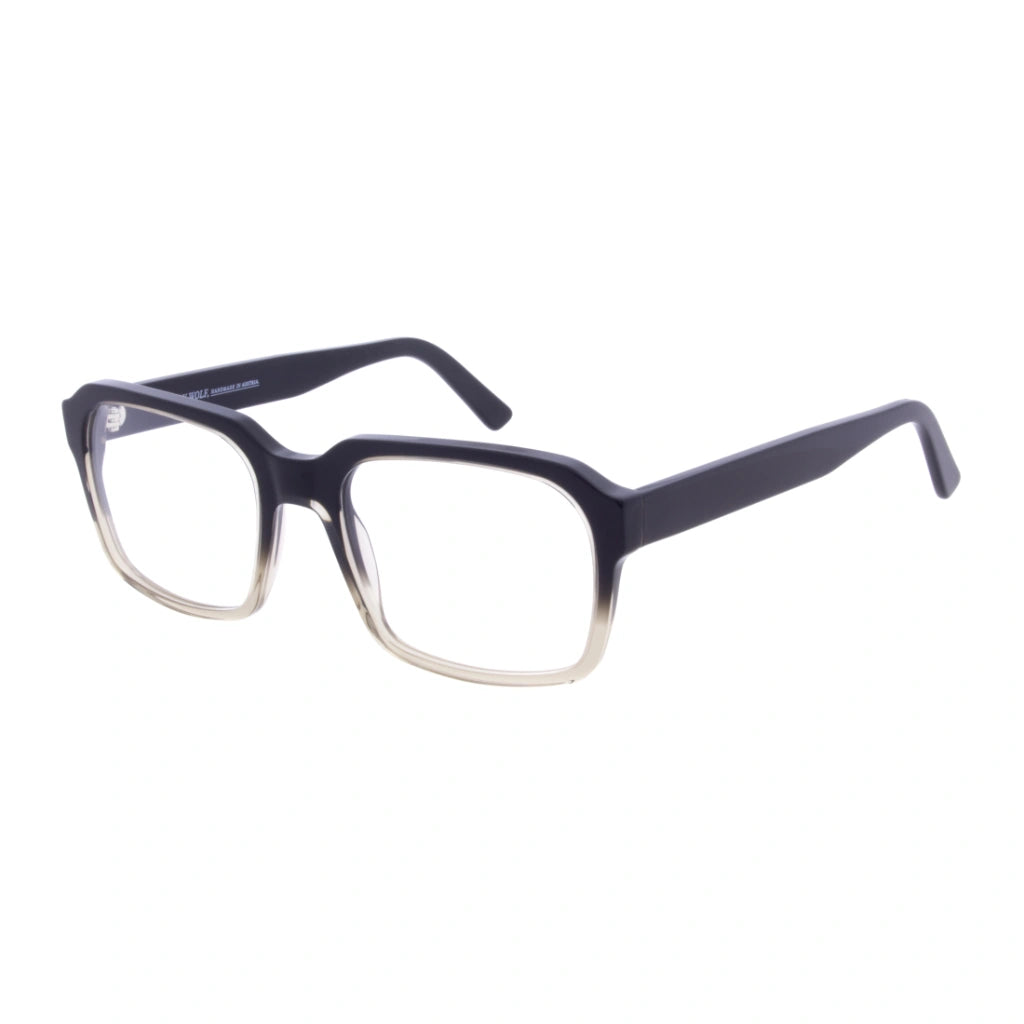 Black Andy Wolf luxury bold prescription eyeglasses