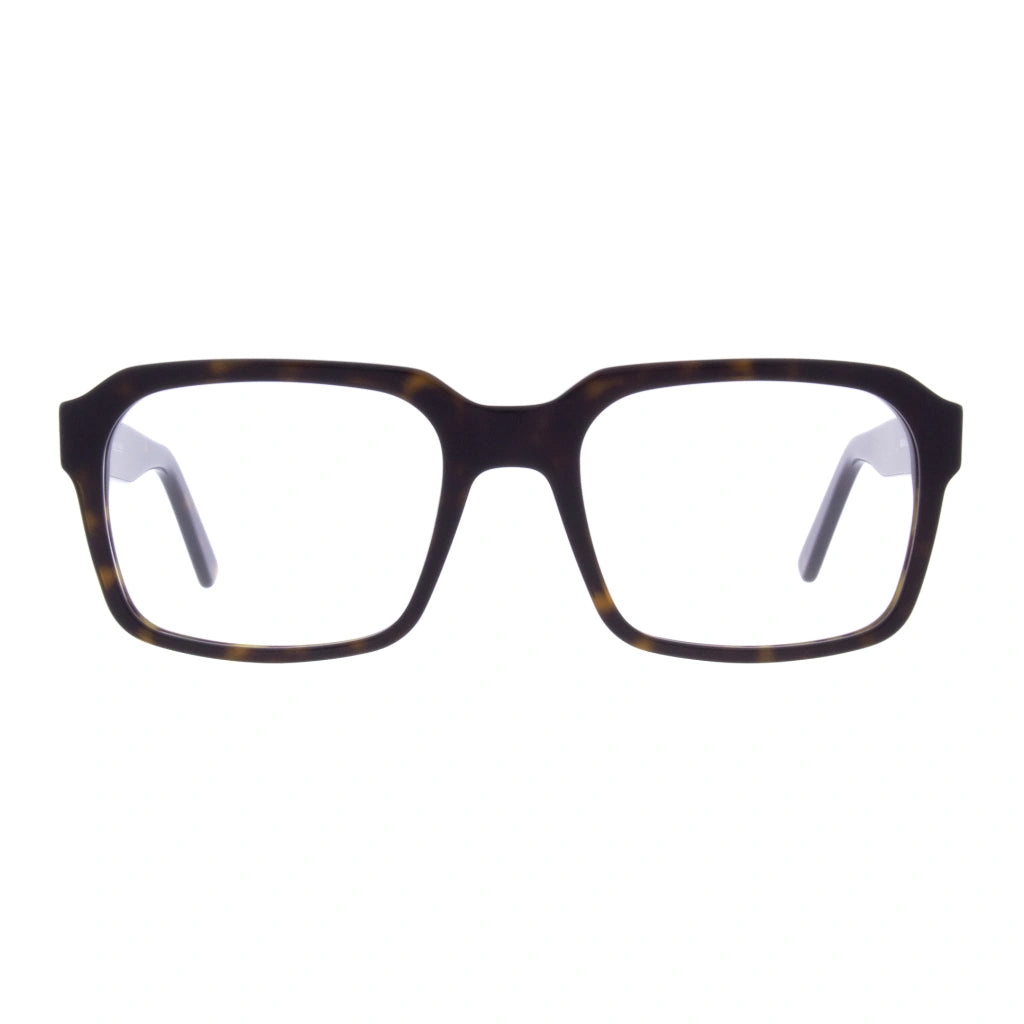 Tortoise Andy Wolf luxury bold prescription eyeglasses