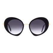 Black gold Andy Wolf bold luxury eyeglasses