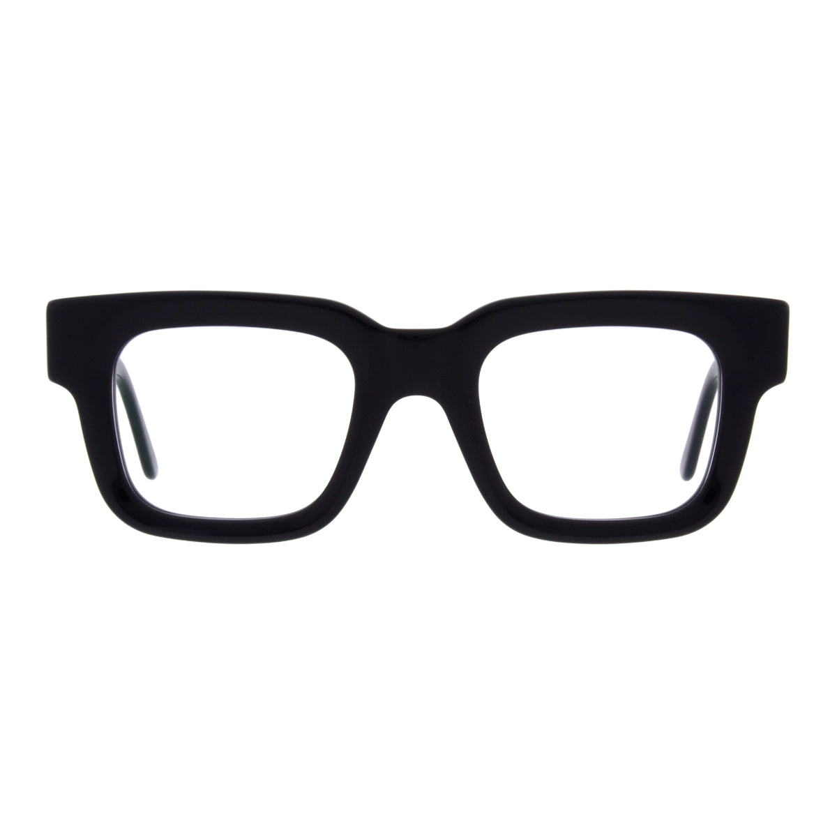 Black Andy Wolf eyeglasses on white background