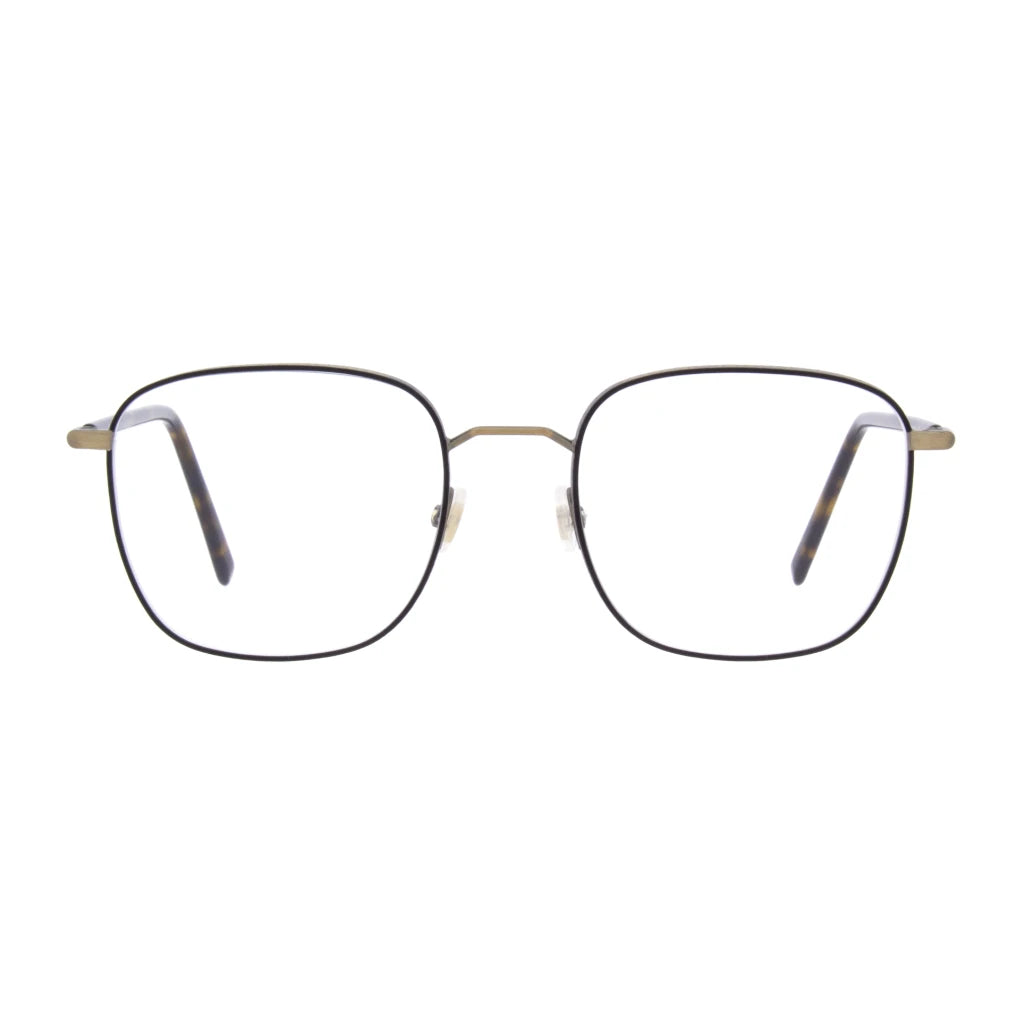 Black brown Andy Wolf luxury glasses made in France