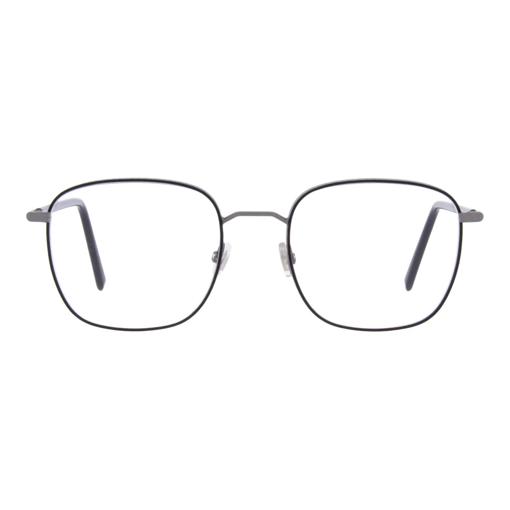 Black gunmetal Andy Wolf luxury glasses made in France