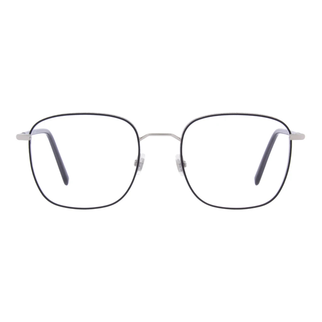 Silver Andy Wolf luxury glasses made in France