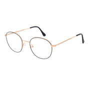 Rose Andy Wolf round metal luxury eyeglasses