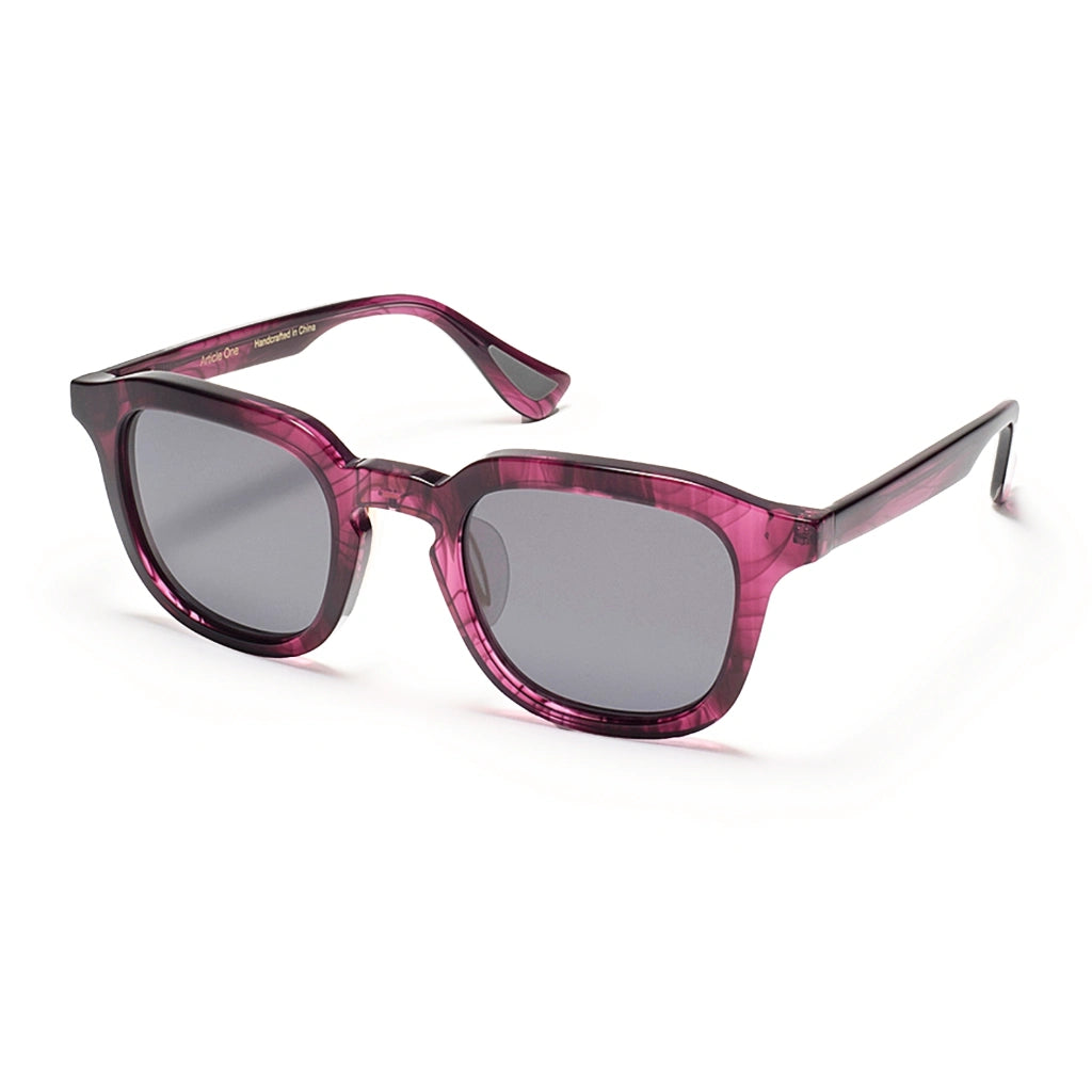 Purple pink luxury performance running and cycling polarized sunglasses
