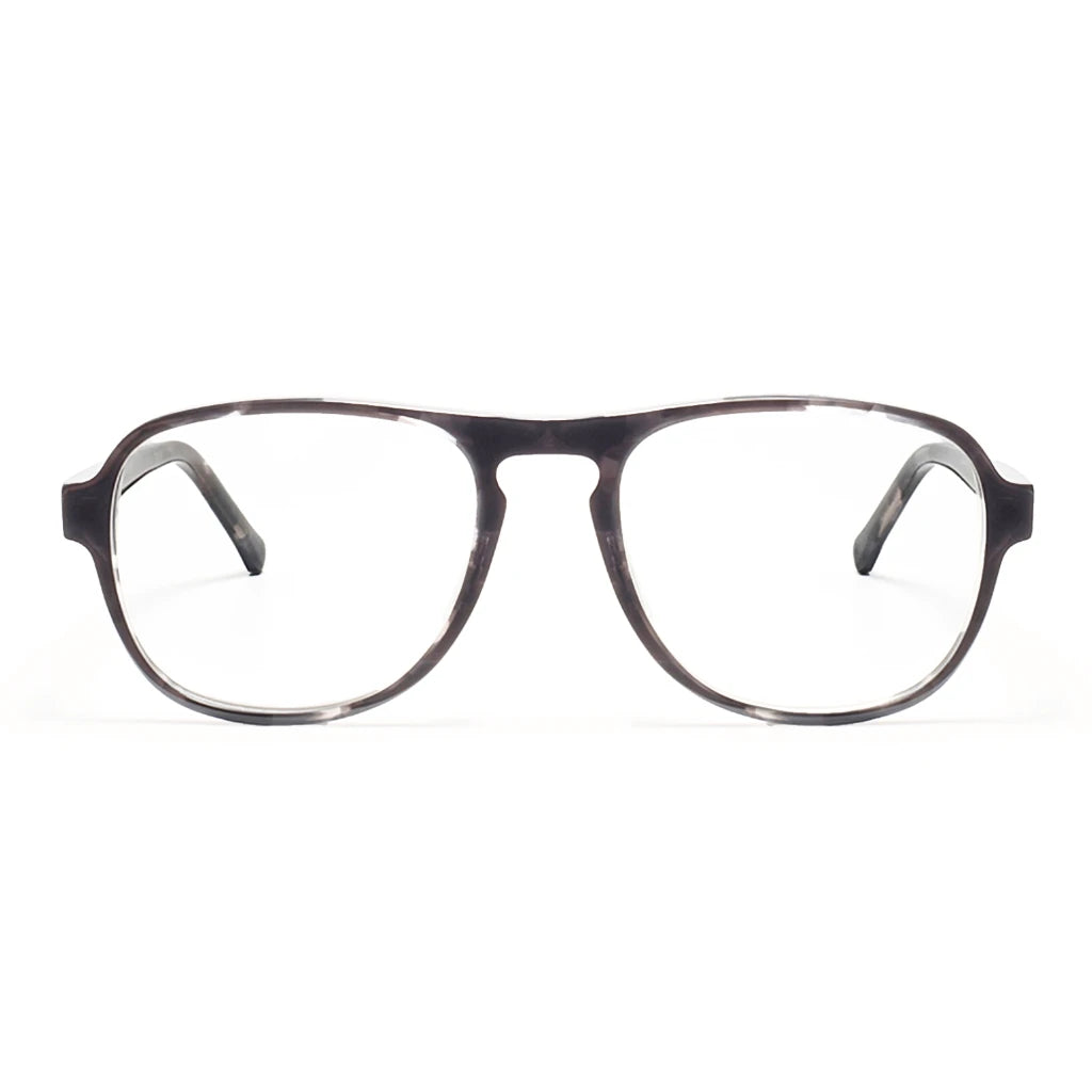 Black tortoise Dunn active prescription aviator shaped eyeglasses by Article One at The Optical Co
