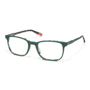 Green forest tortoise Payne rectangular active prescription eyeglasses by Article One at The Optical Co