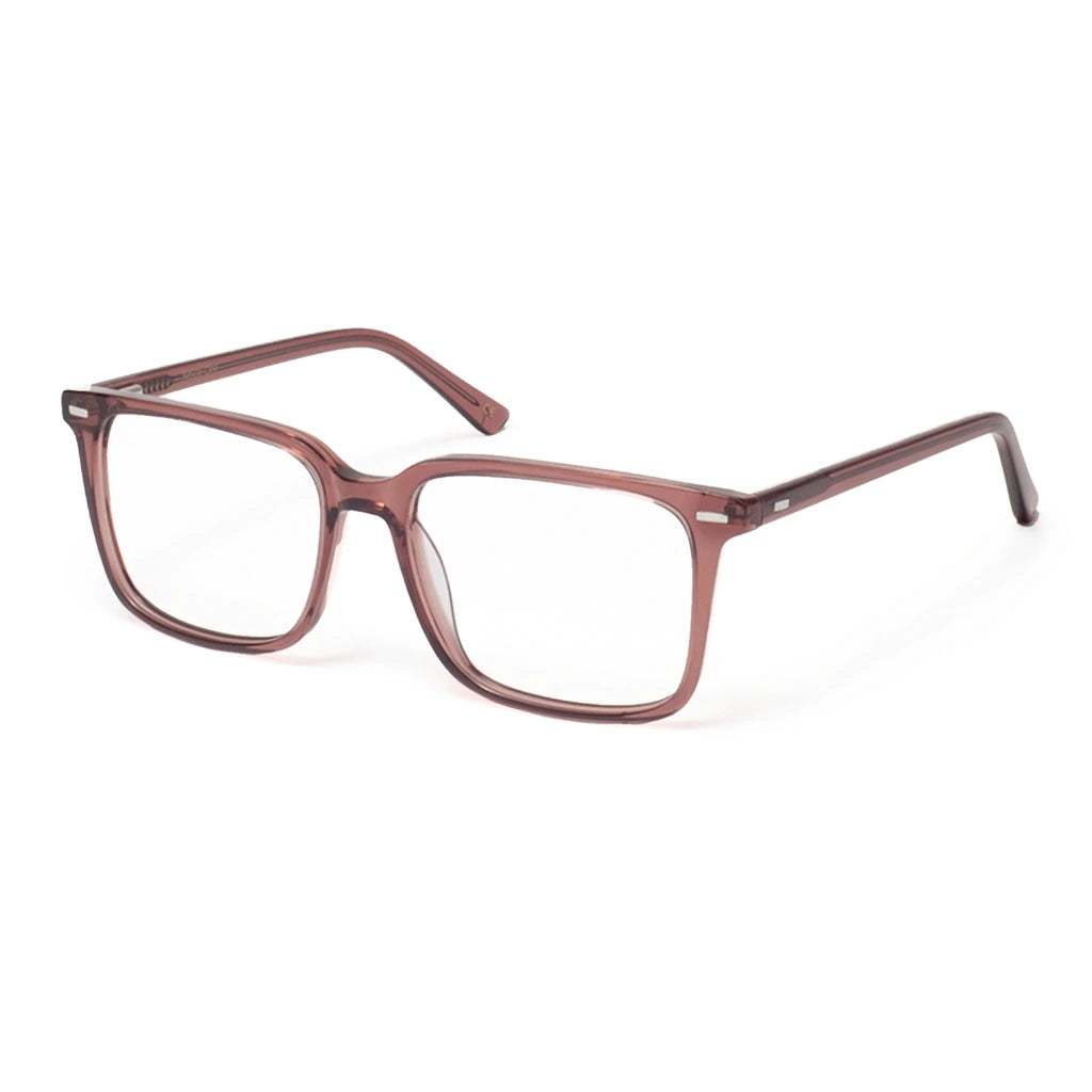 Crystal brown Article One Colby eyeglasses side
