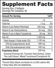 EyePromise eye vitamins and vision health supplements facts