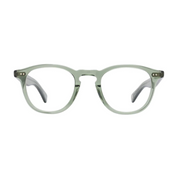 Green crystal Garrett Leight Hampton X eyeglass frame