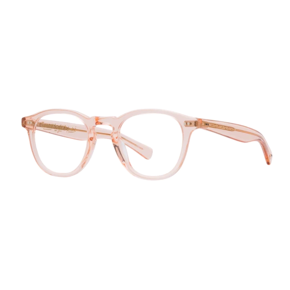 Pink crystal Garrett Leight Hampton X eyeglass frame