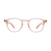 Pink crystal Garrett Leight Hampton X eyeglass frame