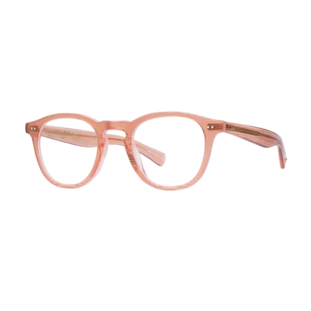 Pink Garrett Leight Hampton X eyeglass frame