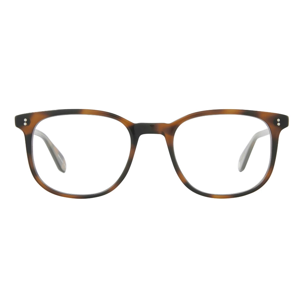 Spotted tortoise Garrett Leight large eyeglass frames