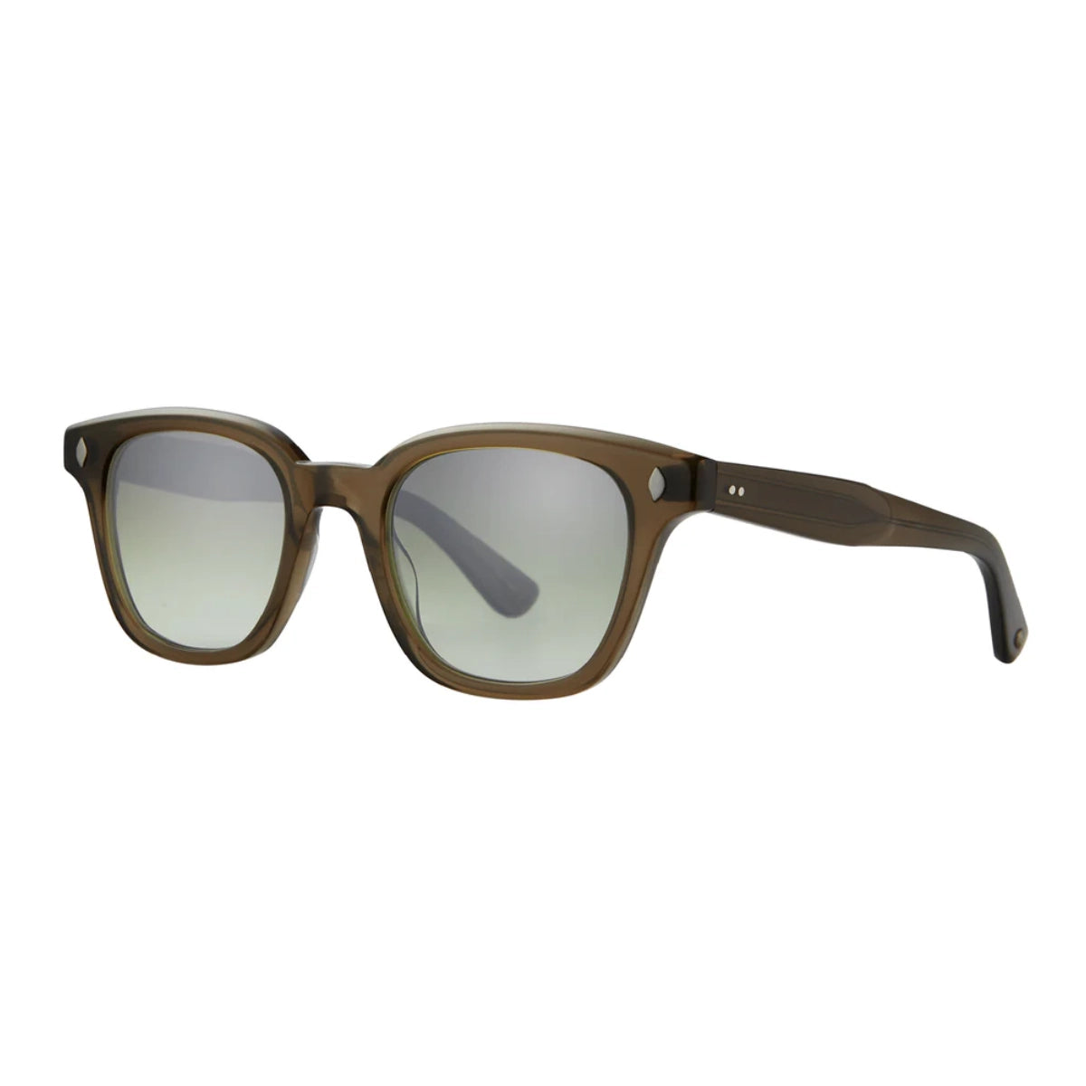 Olio large Garrett Leight Broadway wayfarer sunglasses for men and women.