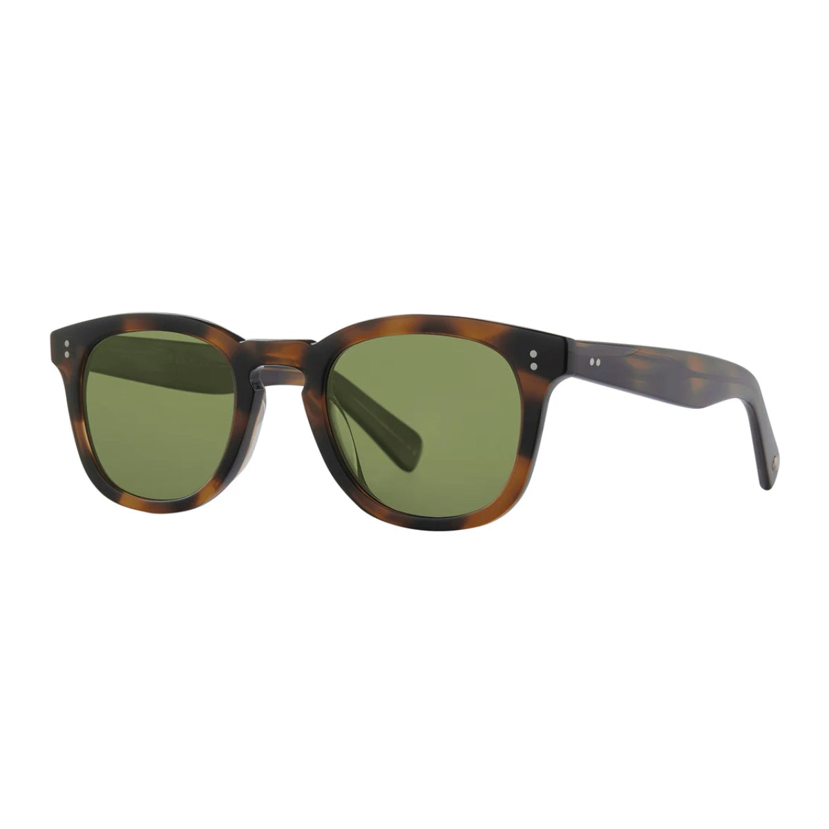 Tortoise Garrett Leight thick acetate sunglass frame
