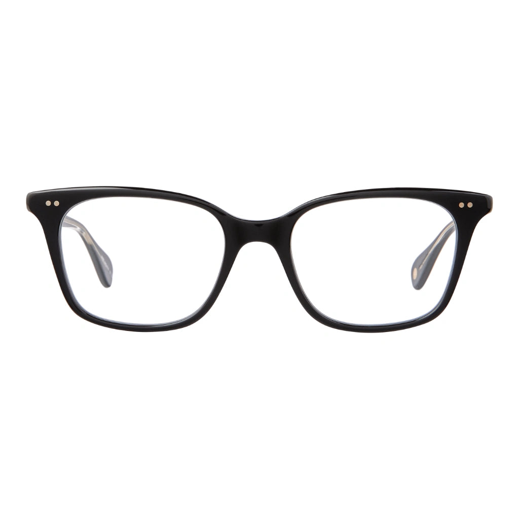 Black plastic womens GLCO cat-eyed luxury prescription eyeglasses