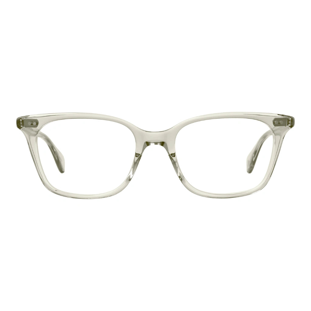 Clear crystal plastic womens GLCO cat-eyed luxury prescription eyeglasses
