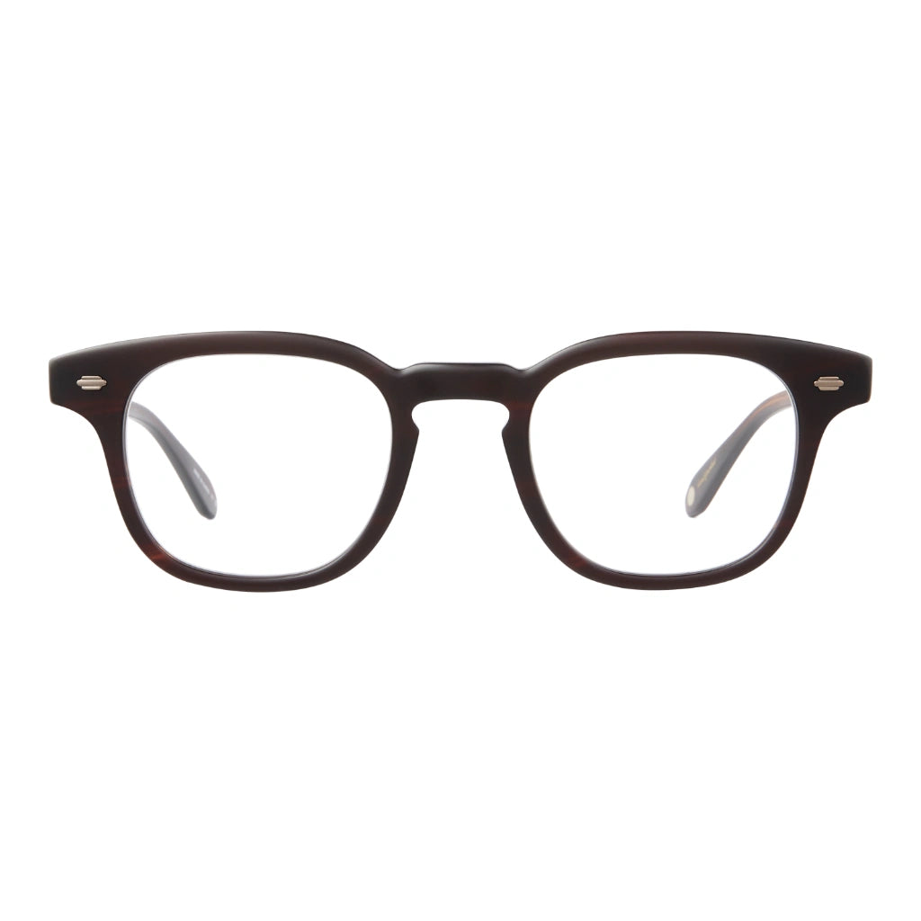 Matt dark tortoise Sherwood GLCO '50s inspired tailored prescription eyeglass frames