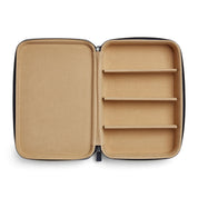 open luxury GLCO collector travel eyeglass case luggage