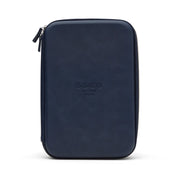 Navy luxury GLCO collector travel eyeglass case luggage