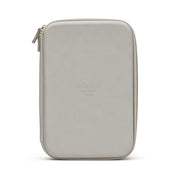Grey luxury GLCO collector travel eyeglass case luggage