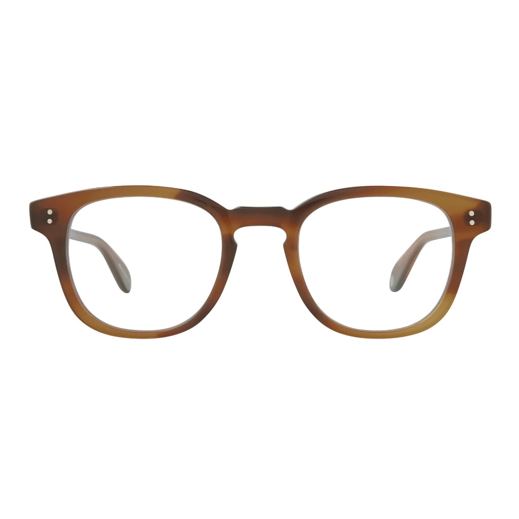 Brown
square Garrett Leight plastic luxury eyeglasses for men and women