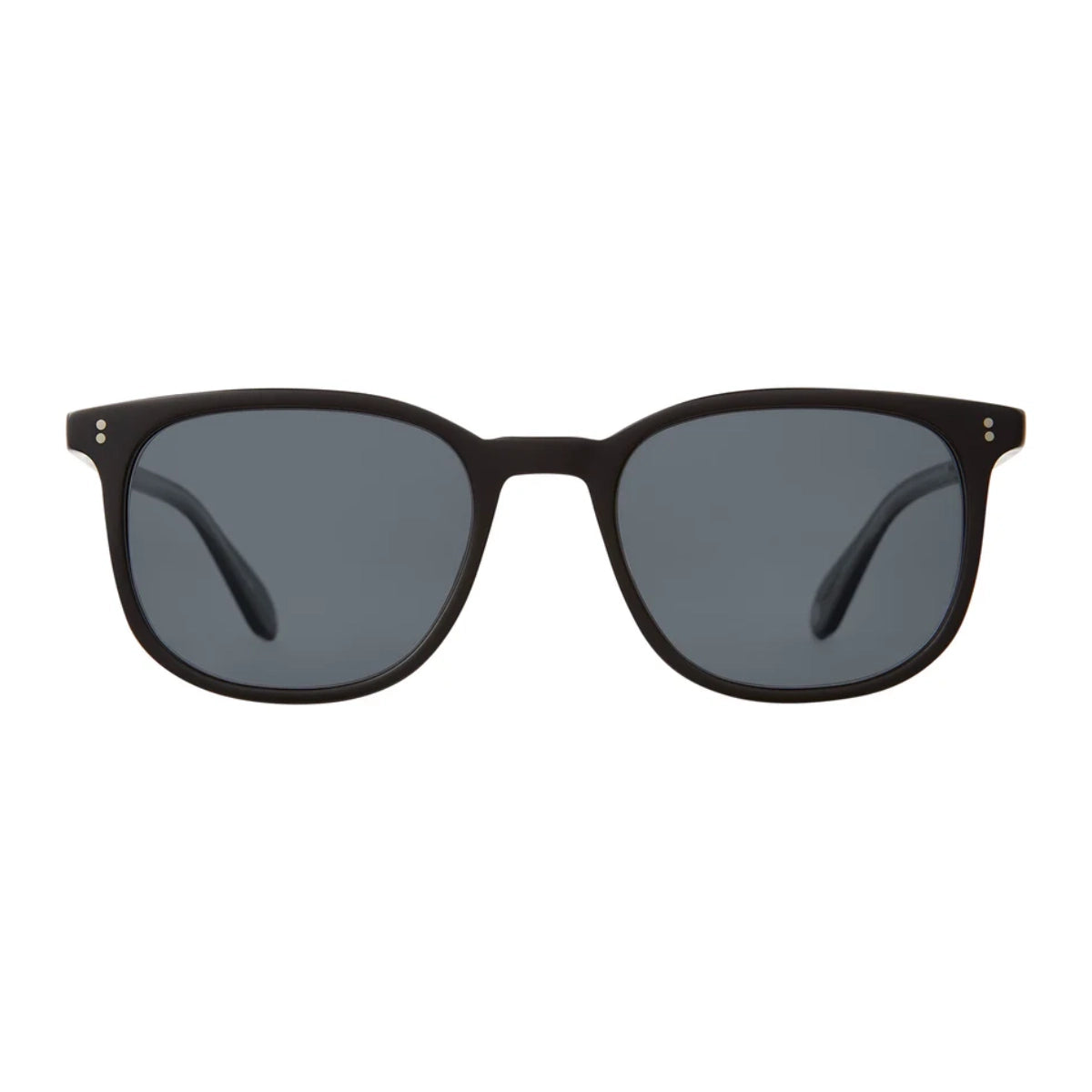 Black Garrett Leight luxury polarized sunglasses online at The Optical Co