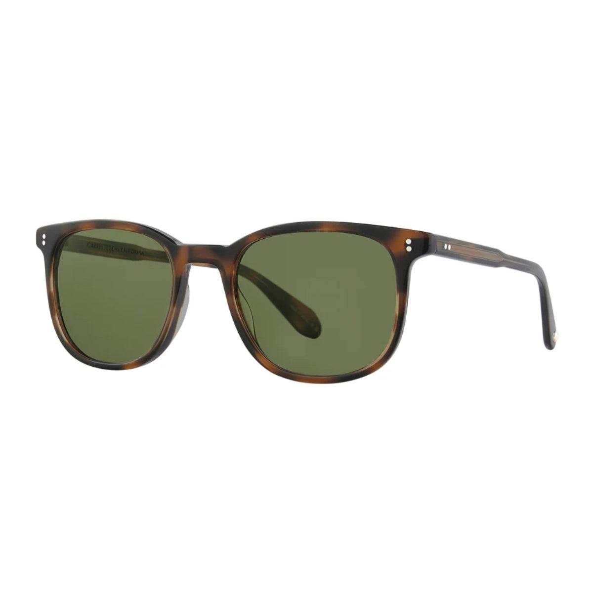 Tortoise Garrett Leight luxury polarized sunglasses online at The Optical Co