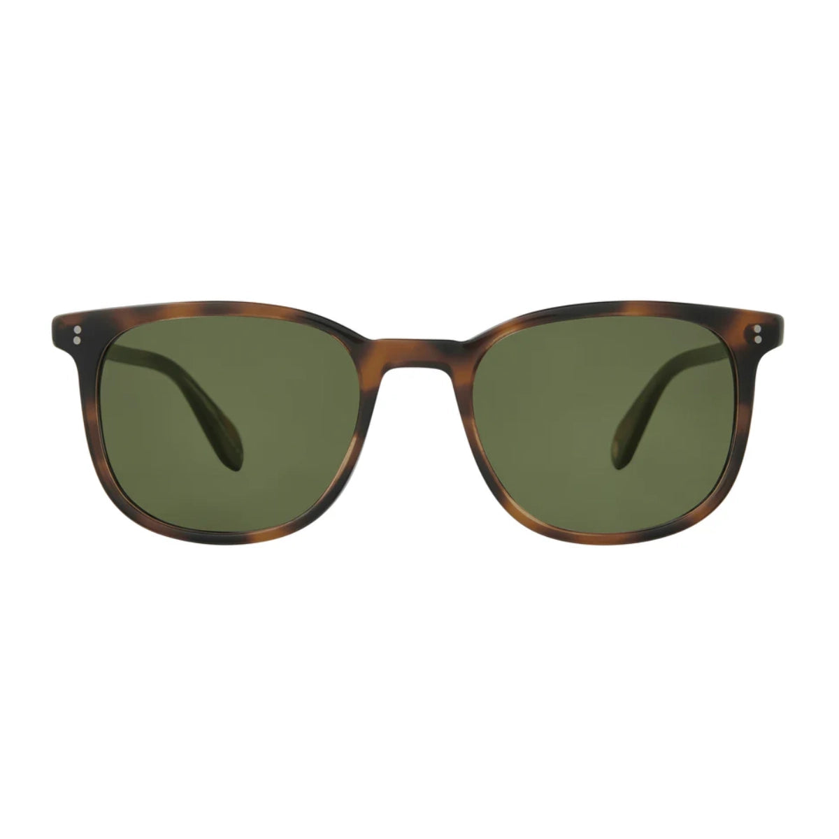 Spotted Tortoise Garrett Leight luxury polarized sunglasses online at The Optical Co