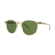 Champagne crystal Hampton luxury sunglasses by Garrett Leight