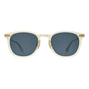 GLCO Blue Collection Kinney J square plastic sunglasses with glass lenses