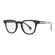 Black Mr. Leight luxury square prescription eyeglasses