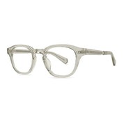 Clear square Mr. Leight luxury plastic acetate eyeglasses at The Optical. Co