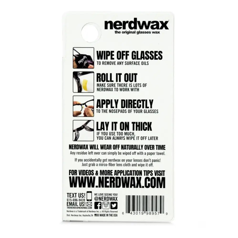Nerdwax