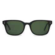 Black SALT luxury polarized rectangular thick sunglasses