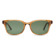 Whiskey SALT luxury polarized rectangular thick sunglasses