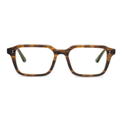 Tortoise vintage inspired luxury executive glasses by SALT on white background