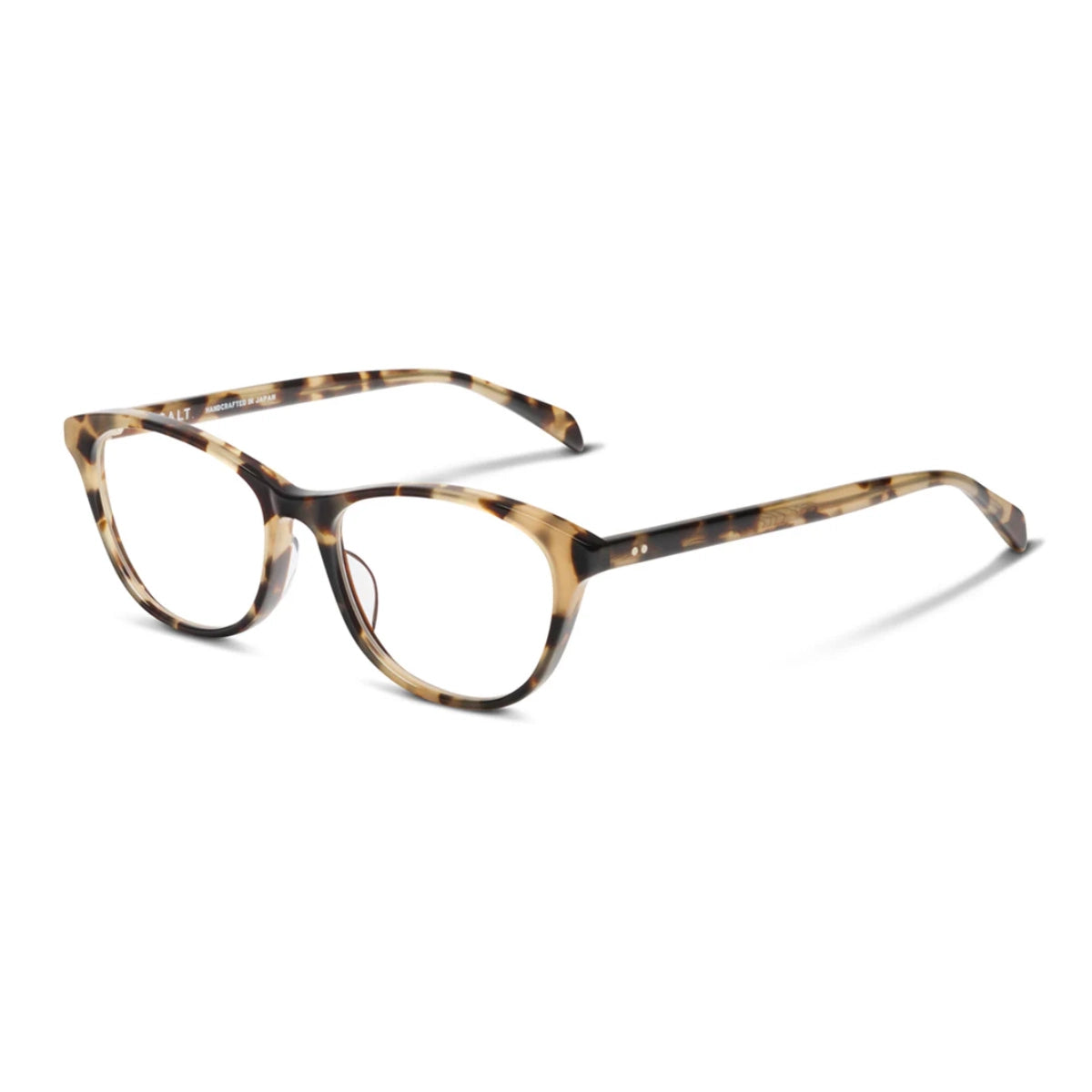Blonde SALT women's eyeglasses Fran on white background