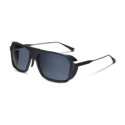 Matte Black luxury sport fishing polarized sunglasses with glass polarized lenses by SALT optics.