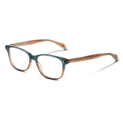 Oasis SALT women's rectangular eyeglasses on white background