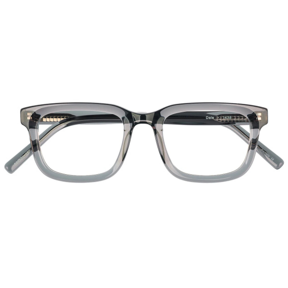 Smoke Grey The Optical. Co bold rectangular eyeglass frames