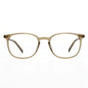 Crystal plastic square shaped handmade glasses for men