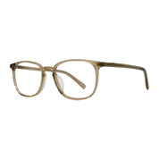 Bronze plastic square shaped handmade glasses for men