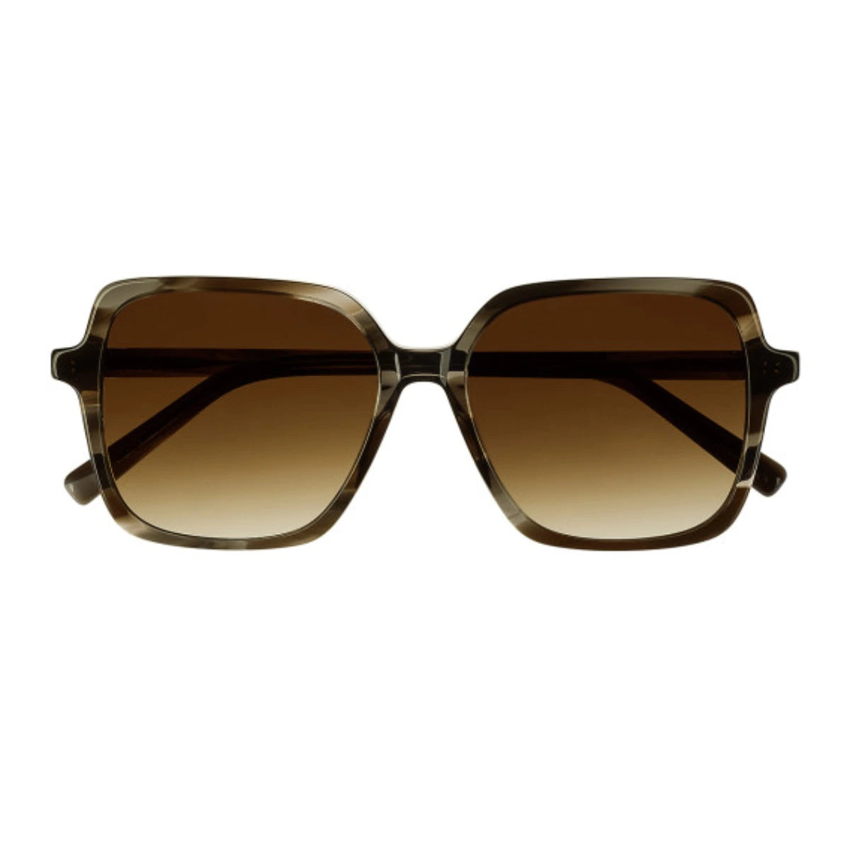 Smoke grey oversized square sunglasses by The Optical. Co
