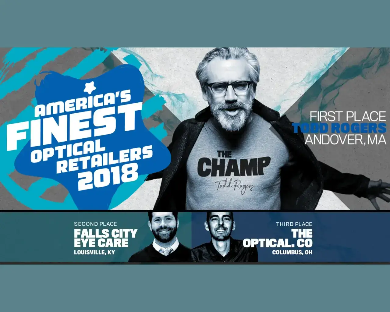 INVISION magazine America's Finest Optical Retailers of 2015 featuring Dr. Miller of The Optical Co