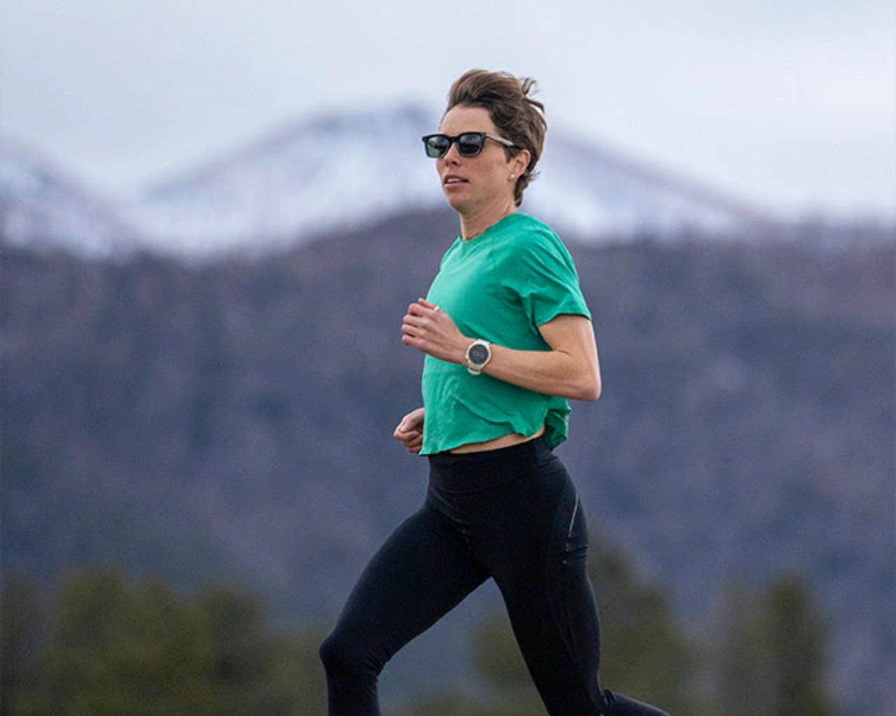 Professional runner Nikki Hiltz. Photo credit: Article One