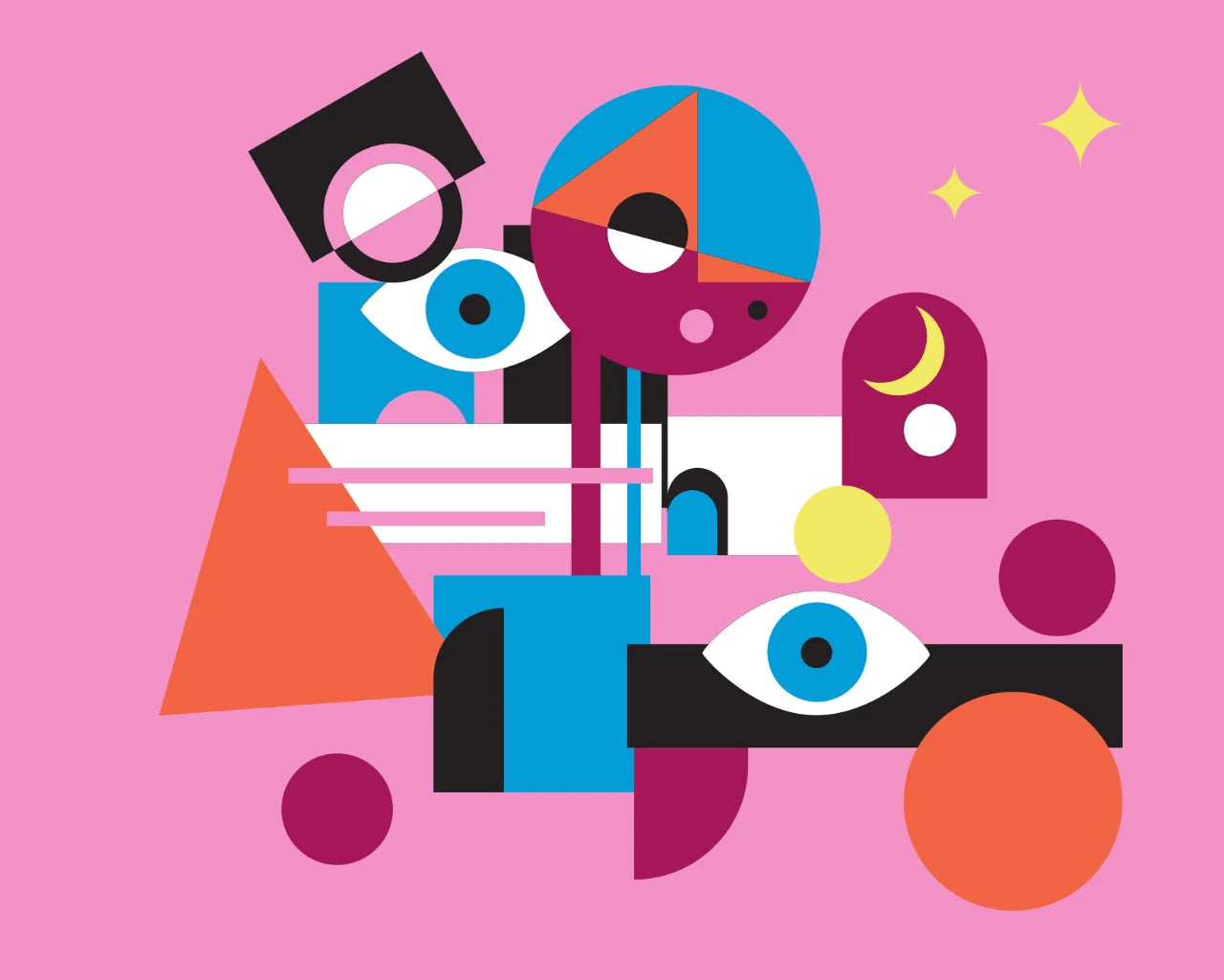 Abstract image by Nigel Hoare